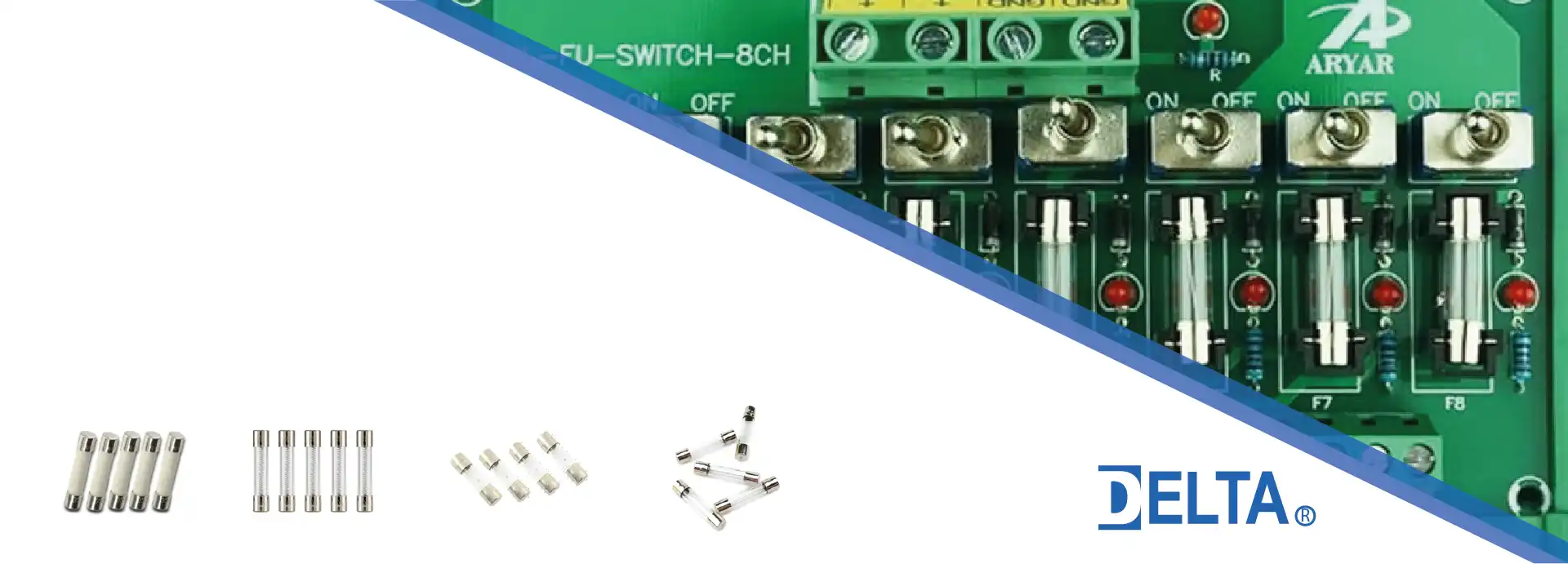 Fusibles miniatura tamaño 5x20mm y 6,3x32mm